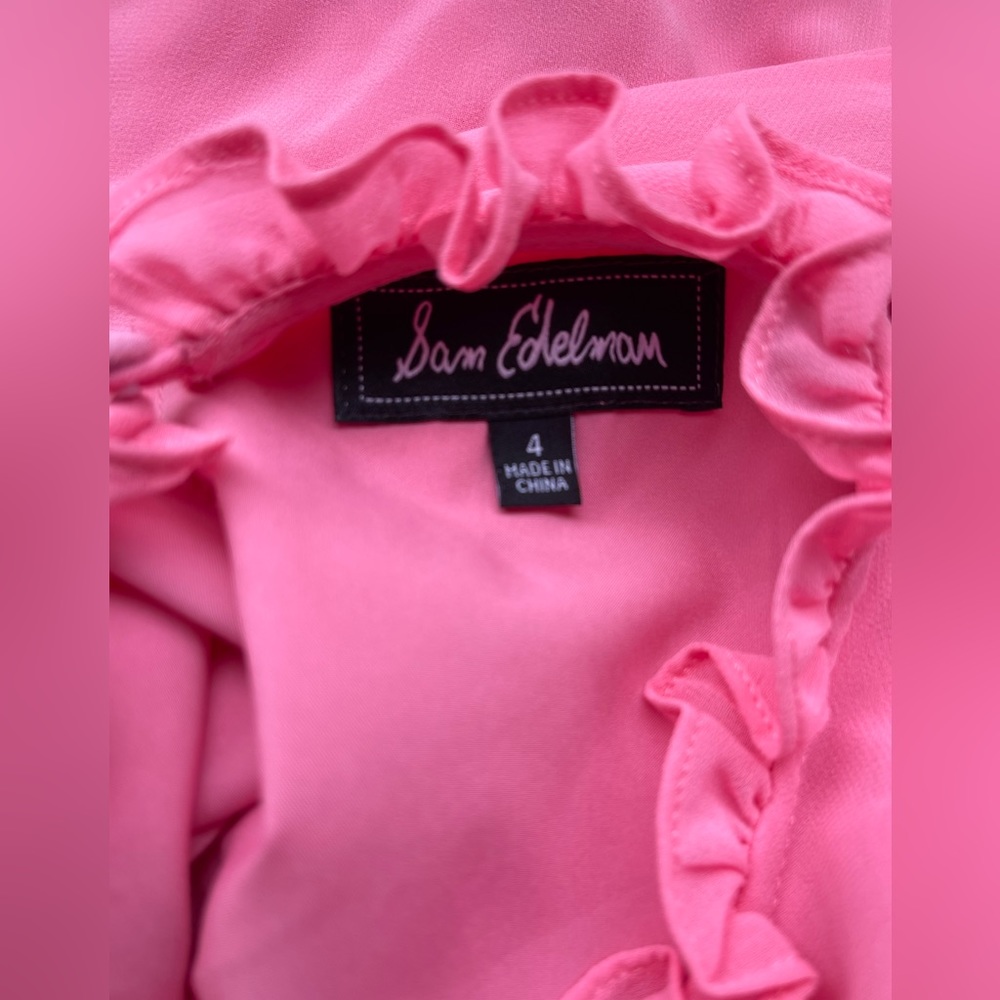 Sam Edelman Sleeveless Solid Halter Hankerchief D… - image 8